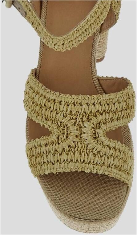 Castañer High Heel Sandals Beige Dames