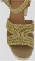 Castañer Beige Platform Sandalen Adriana Stijl Beige Dames - Thumbnail 11