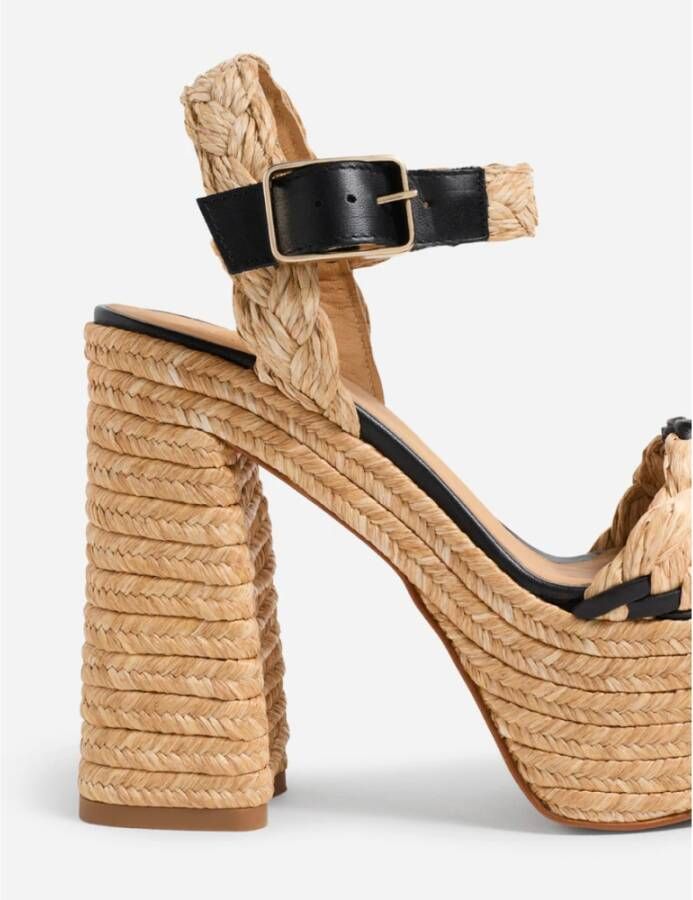 Castañer High Heel Sandals Beige Dames