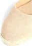 Castañer Hoge Wig Ivoor Espadrilles Sandalen Beige Dames - Thumbnail 13