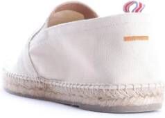 Castañer Ivory Canvas Espadrilles White Heren