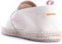 Castañer Ivory Canvas Espadrilles White Heren - Thumbnail 3