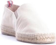 Castañer Ivory Canvas Espadrilles White Heren