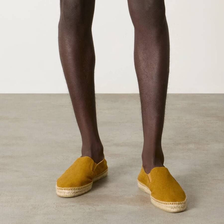 Castañer Joel 002 · Platte Espadrille Yellow Heren