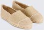 Castañer Kampala Espadrilles van Canvas en Raffia Beige Dames - Thumbnail 2