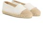 Castañer Espadrilles met Glitterfinish en Contrasterende Inzet White Dames - Thumbnail 8