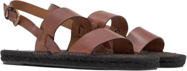 Castañer Ken 261 · Platte Espadrille Brown Heren