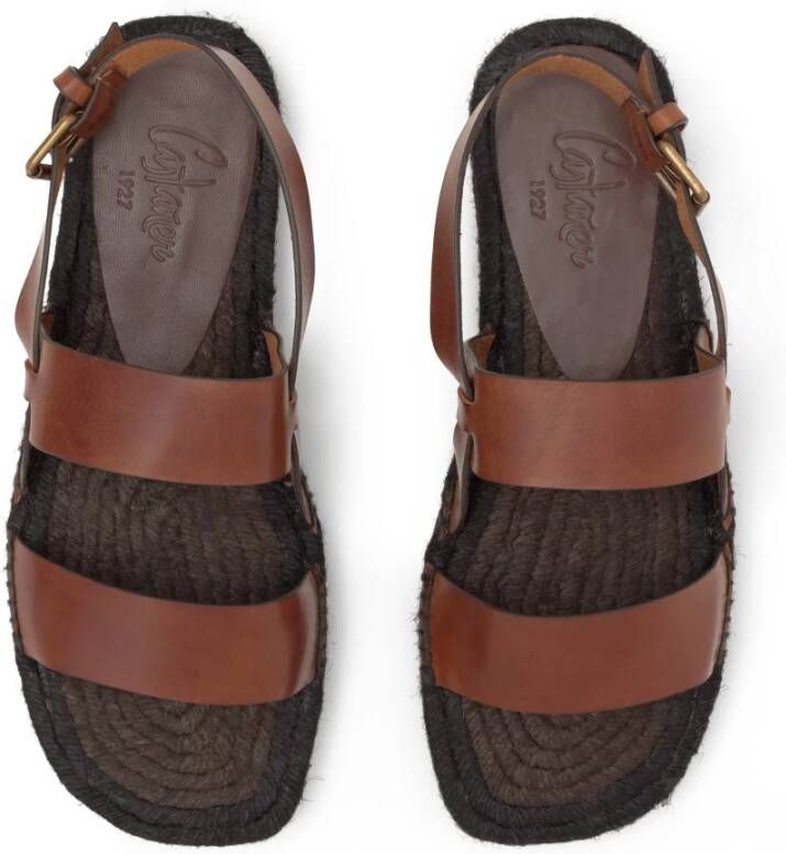 Castañer Ken 261 · Platte Espadrille Brown Heren