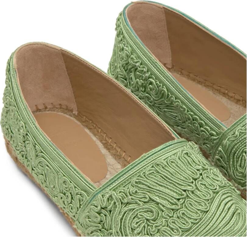 Castañer Kenda Paisley Etro T 271 · Platte Espadrille Green Dames