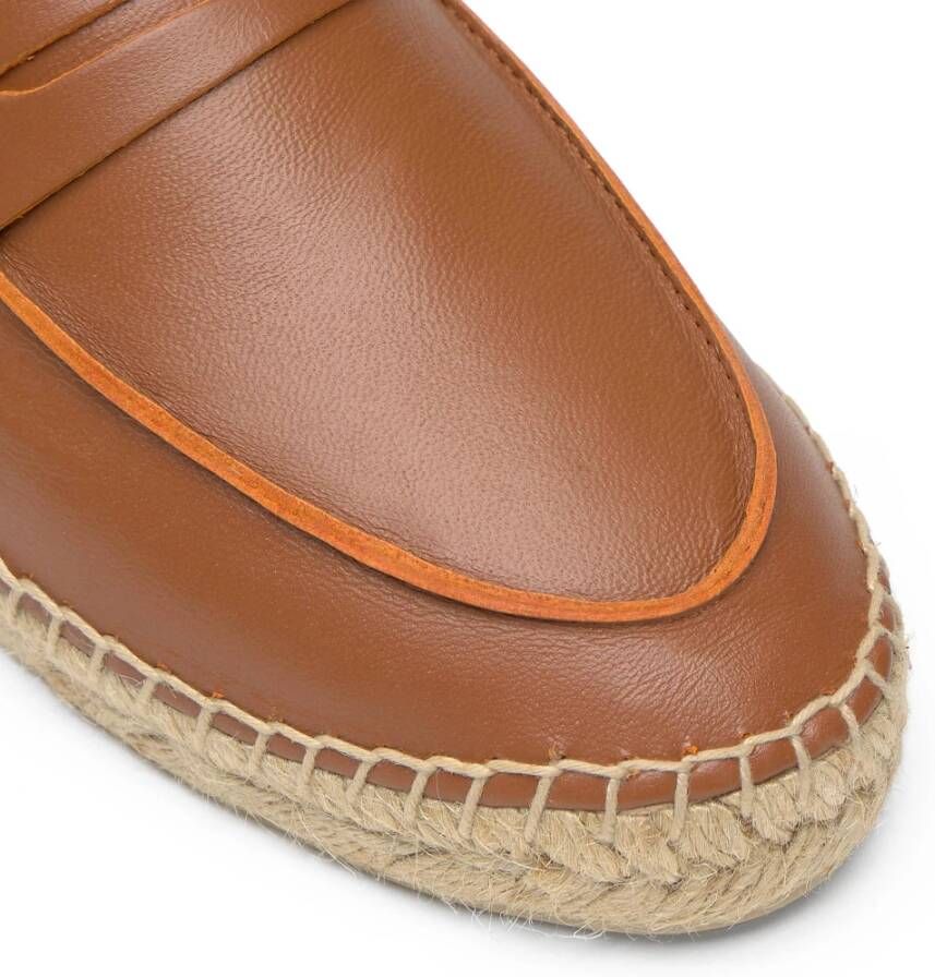 Castañer Keule 250 · Platte Espadrille Brown Dames