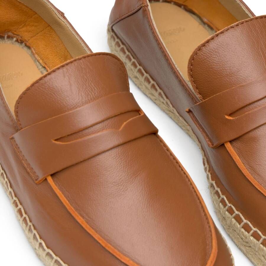 Castañer Keule 250 · Platte Espadrille Brown Dames