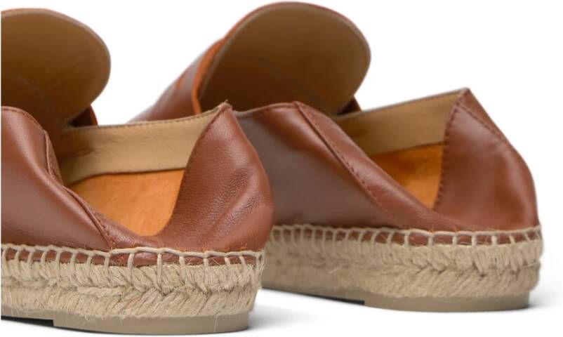 Castañer Keule 250 · Platte Espadrille Brown Dames