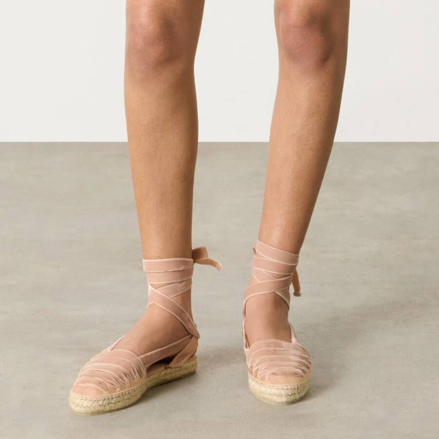 Castañer Kimita 006 · Platte Espadrille Beige Dames