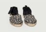 Castañer Leopard Print Espadrilles Sleehak Sandalen Black Dames - Thumbnail 4