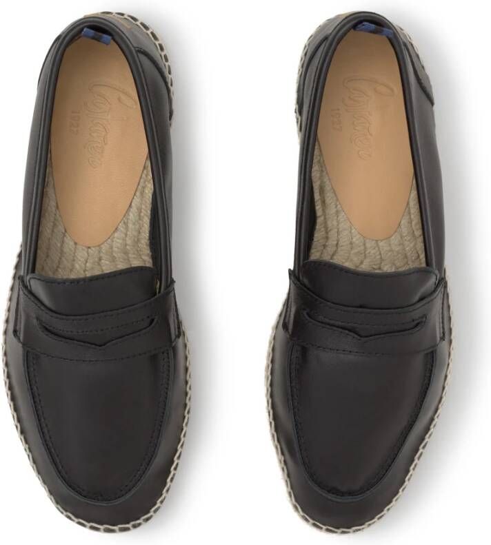 Castañer Nacho 104 · Platte Espadrille Black Heren