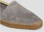 Castañer Pablo Suede Espadrilles Gray Heren - Thumbnail 3