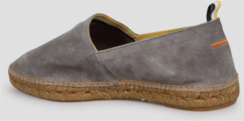 Castañer Pablo Suede Espadrilles Gray Heren