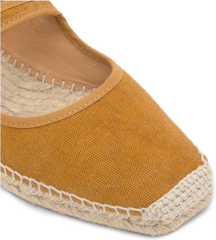 Castañer Padua 002 · Platte Espadrille Yellow Dames