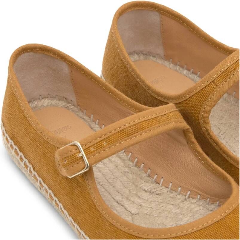 Castañer Padua 002 · Platte Espadrille Yellow Dames