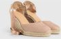 Castaner Sandalen CASTAÑER CARINA ROSEGOLD ESPADRILLE MIT KEIL in poeder roze - Thumbnail 4