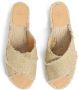 Castañer Dames Palmera Espadrille Sandalen Beige Dames - Thumbnail 8