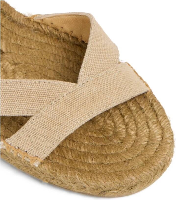 Castañer Platte espadrille Beige Dames