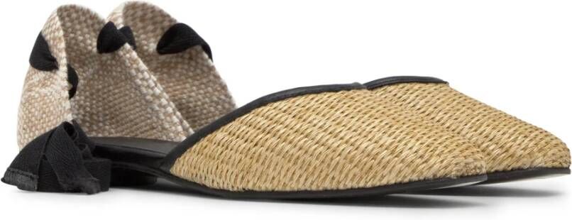 Castañer Platte Espadrille IN Napa Beige Dames