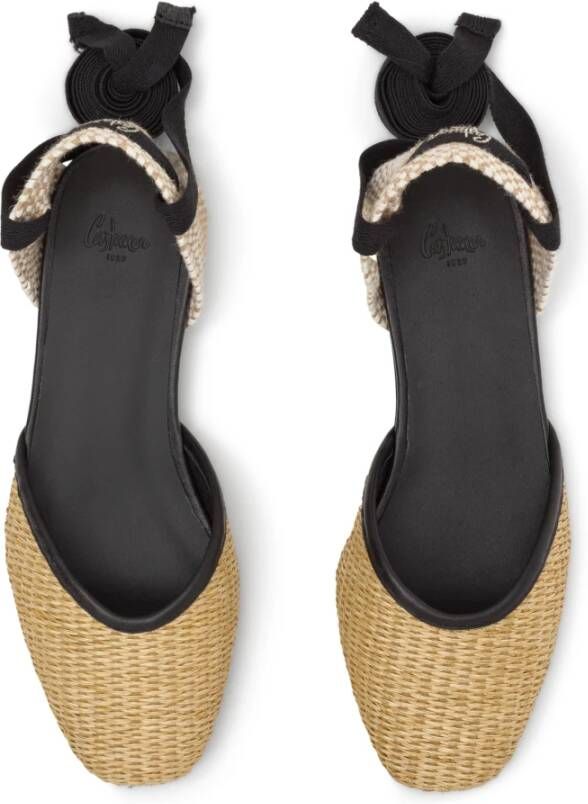 Castañer Platte Espadrille IN Napa Beige Dames