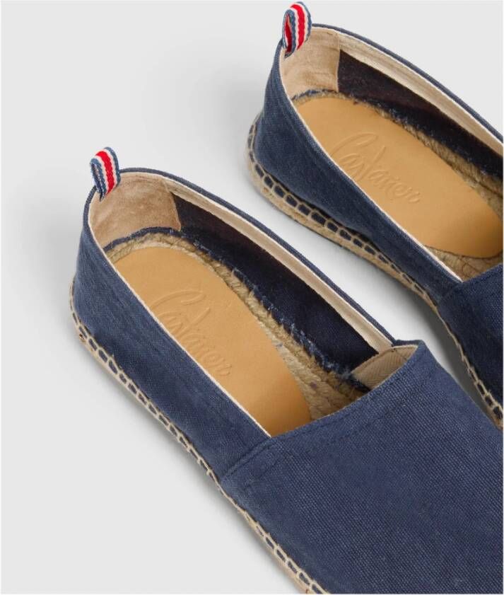 Castañer Platte Espadrilles Pablo 002 Blue Heren