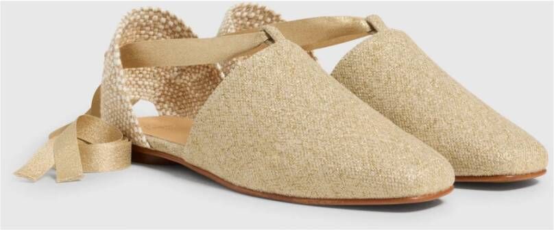 Castañer Platte Espadrilles Yellow Dames