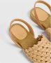 Castañer Platte Sandalen Prisca 192 Beige Dames - Thumbnail 6