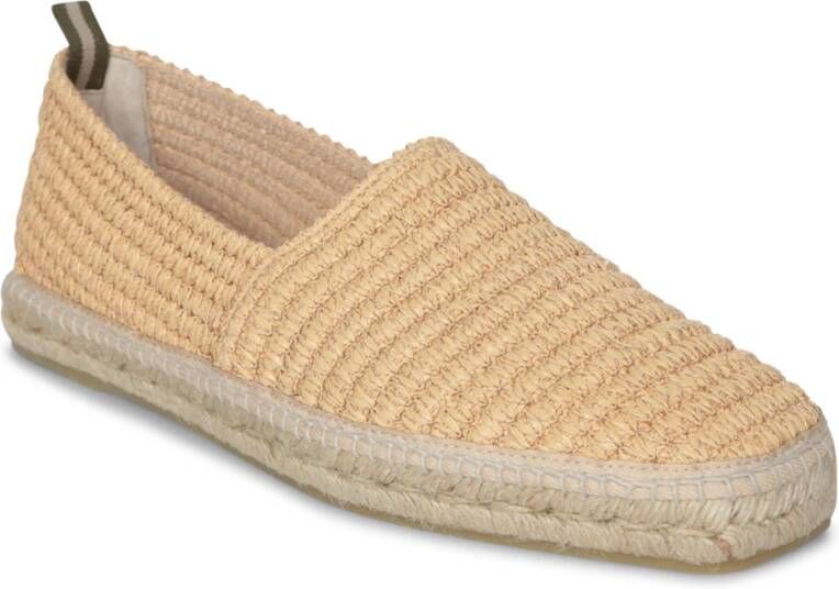 Castañer Raffia Espadrilles voor zomerdagen Beige Heren