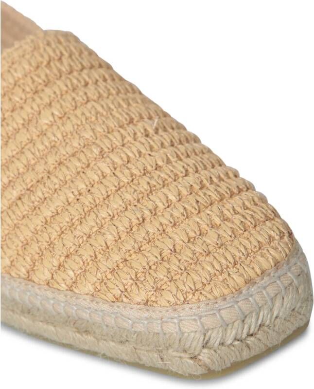 Castañer Raffia Espadrilles voor zomerdagen Beige Heren