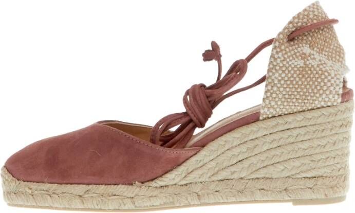 Castañer Rosa Wedge Espadrilles Schoenen Pink Dames