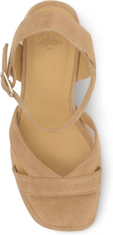 Castañer Sandaal MET 10 CM HAK Beige Dames