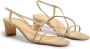 Castañer Sandalen met 6 cm hak. Beige Dames - Thumbnail 2