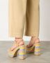 Castañer Kleurrijke Platform Sandalen Anne Beige Dames - Thumbnail 7