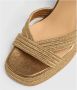 Castañer Gouden Hak Espadrilles voor Vrouwen Beige Dames - Thumbnail 6