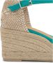 Castañer Sleehaksandalen MET 7 CM HAK Green Dames - Thumbnail 3