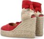 Castañer Stijlvolle Canvas Sneakers Red Dames - Thumbnail 5