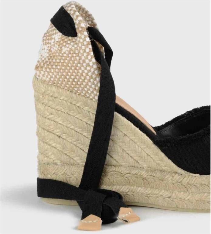 Castañer Stijlvolle Espadrilles voor Vrouwen Black Dames