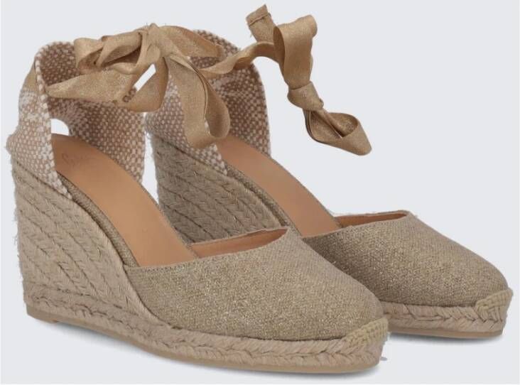 Castañer Stijlvolle hakken espadrilles Yellow Dames