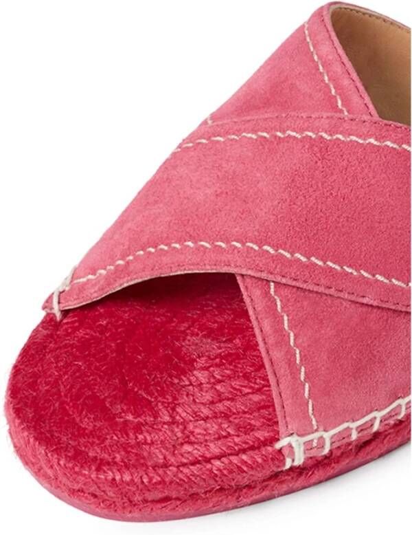 Castañer Stijlvolle Sandaal voor Zomeroutfits Pink Dames