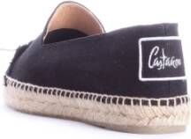 Castañer Stijlvolle zwarte canvas espadrilles Black Dames