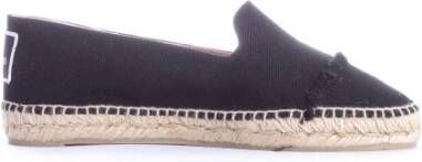 Castañer Stijlvolle zwarte canvas espadrilles Black Dames