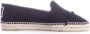 Castañer Stijlvolle zwarte canvas espadrilles Black Dames - Thumbnail 4