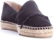 Castañer Stijlvolle zwarte canvas espadrilles Black Dames