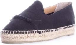 Castañer Stijlvolle zwarte canvas espadrilles Black Dames