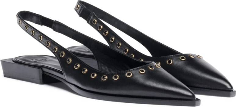 Castañer Studded slingback ballet flats Black Dames