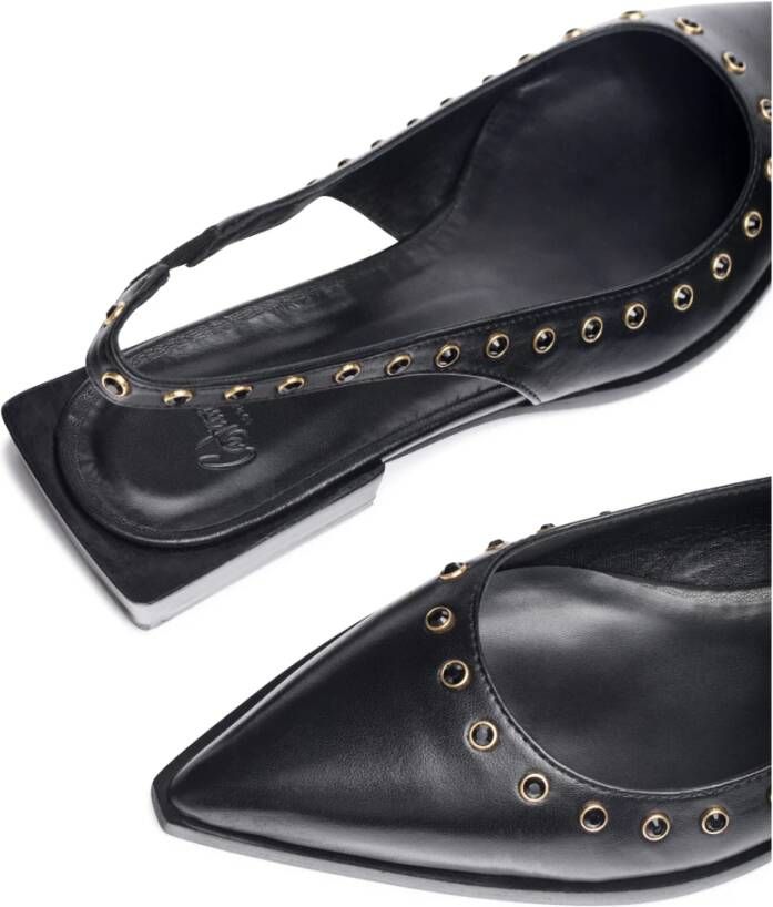 Castañer Studded slingback ballet flats Black Dames